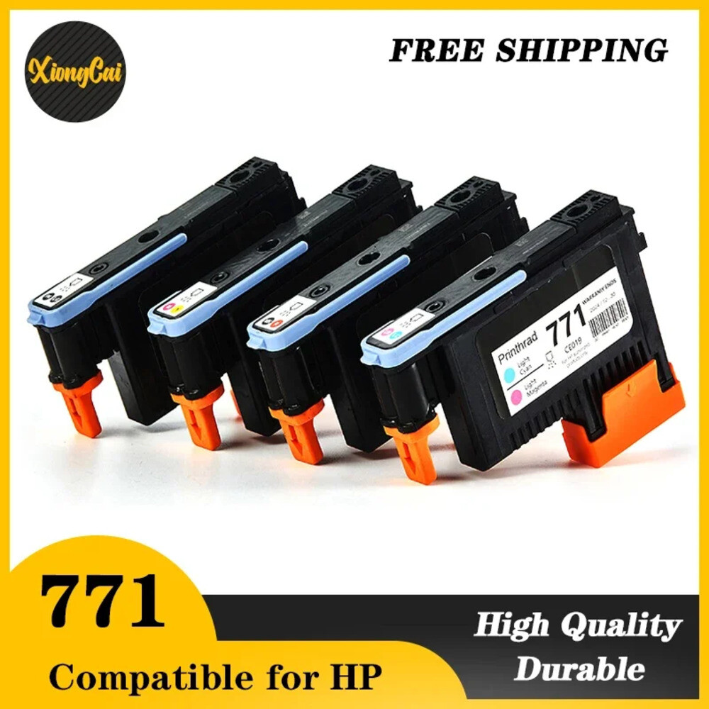 [호환] 호환 hp 771 DesignJet 프린터 헤드 1 색 CE017A CE018A CE019A CE020A Designjet Z6200 Z6600 Z6800