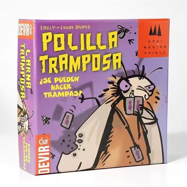 교보문고 맥킨더 벌레 포커 장난꾸러기 나방 보드게임 C002