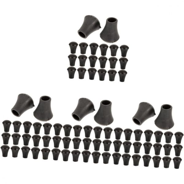 토토리티 80개 세트 드럼 레그 부츠 고무 슬리브 부품 풋 패드 kit 액세서리 스탠드 공급 메이저