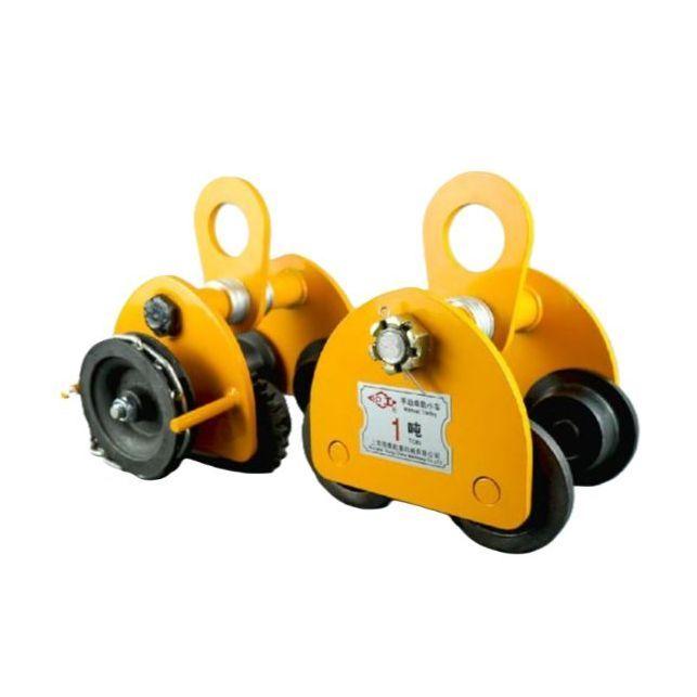 [해외] 트로리 운반 리프트 체인 블럭 레일 바퀴 풀리 크레인 적재