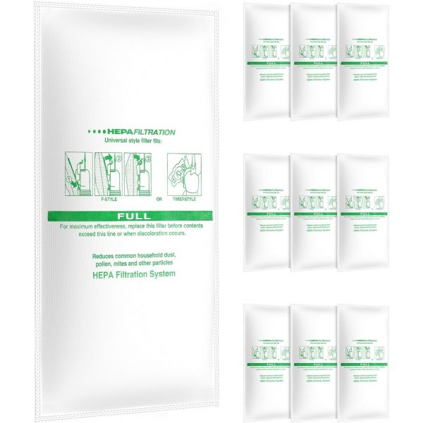 [호환] 10팩 204814 마이크론 매직 헤파 필터 플러스 가방 KB 진공청소기 205811과 호환 모델 G4 G5 G6 얼티밋 G시