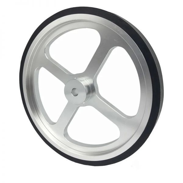 [오늘출발] 기계 핸들 알루미늄 인코더 미터 휠 동기 휠 OVW 길이 측정 고무 둘레 500mm 구멍 6 8 10 12 15mm