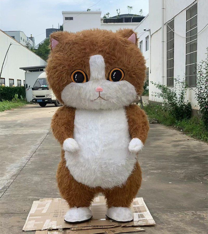 고양이 퍼슈트 인형탈 동물옷 아르바이트 인형극 분장