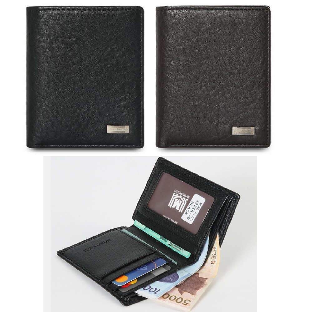 [오늘출발] 50대 남성 지갑 구분수납 사용편한 슬림 중지갑 인기 신분증슬롯 남성지갑