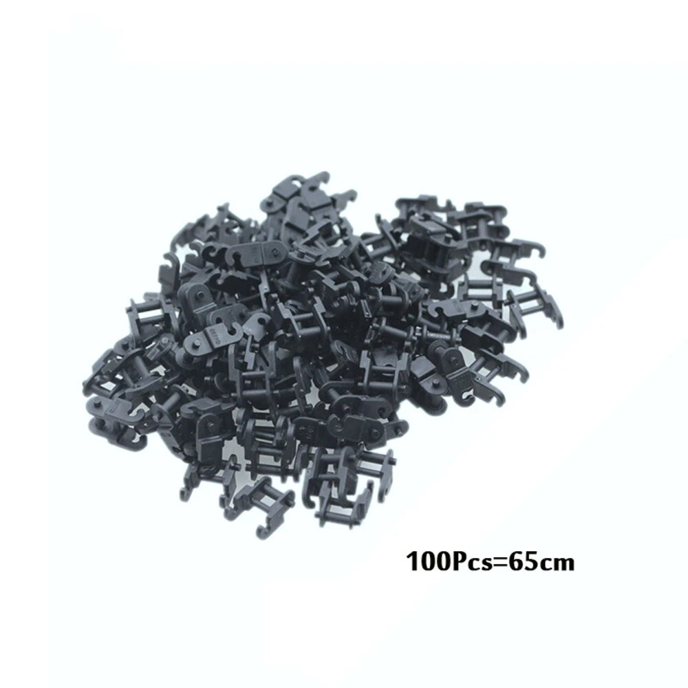 체인블록 무지개 돼지 MOC 입자 3711 기술 링크 체인 트랙 트레드 14696 빌딩 블록 교육 부품 장난감 선물