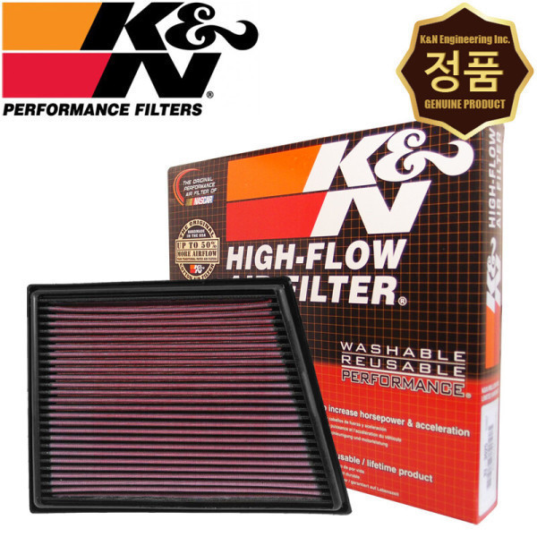 [오늘출발] KnN 33-3025 순정형 에어필터 MINI JCW 2.0 가솔린 무료배송 KN미국정품