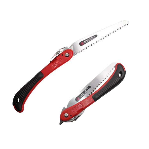 [오늘출발] 정의금속 접이식톱 180mm 톱날교체 휴대용 쇠톱 접톱