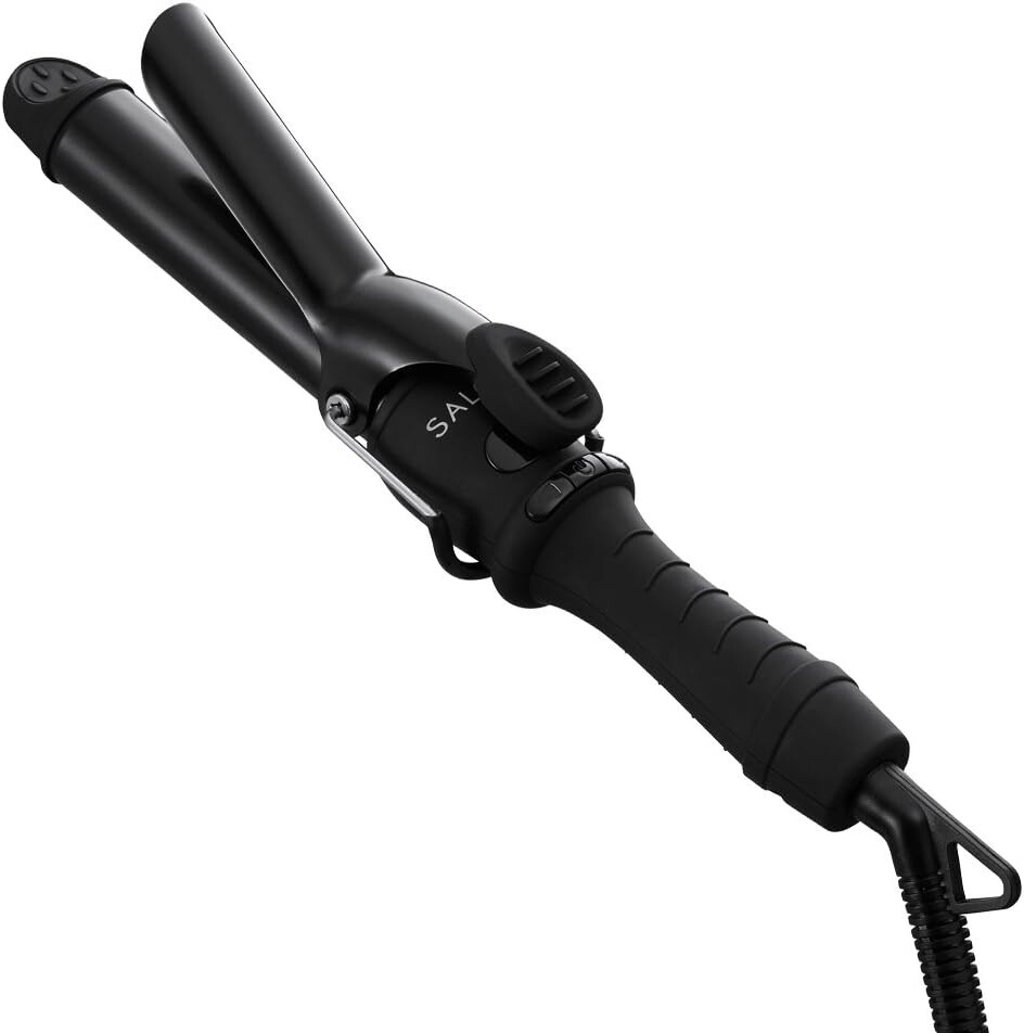 SALONIA 살로니아 세라믹 고데기-블랙/32mm