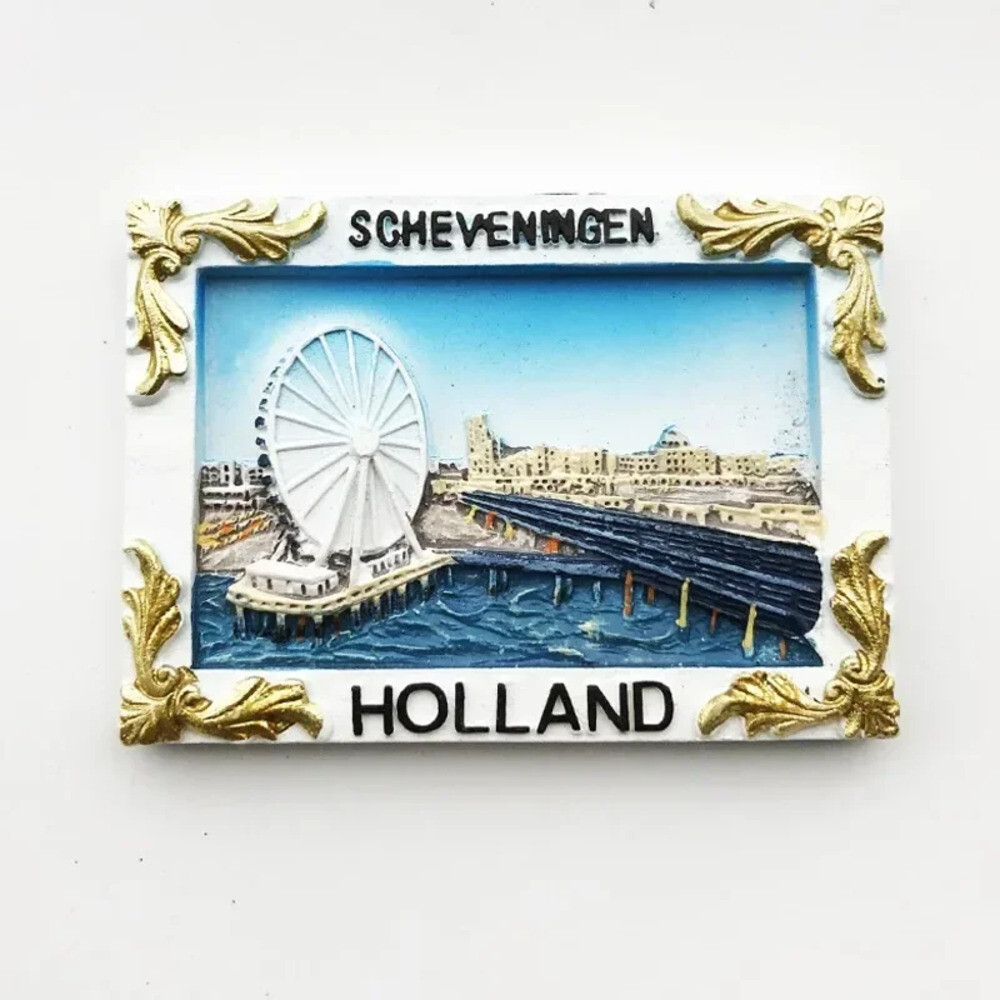 네덜란드 스베닝겐 냉장고 자석 관광 기념품 홈 장식 벽 스티커 생일 결혼 선물