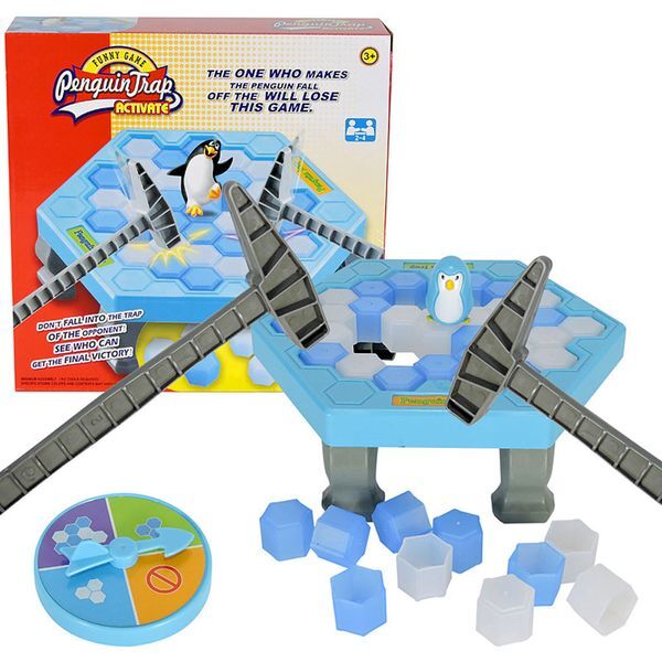 교보문고 치킨타올 멕킨더 펭귄 얼음 깨기 균형잡기 게임 25cm B004