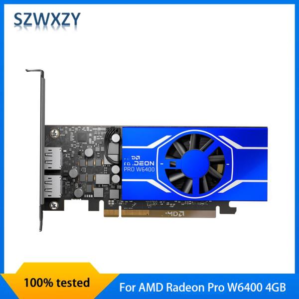 [오늘출발] AMD 라데온 프로 W6400 4GB 그래픽 카드 GDDR6 PCI 익스프레스 4.0x4 디스플레이 포트 비디오 카드