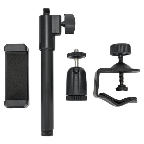 [오늘출발] 범용 마이크 스탠드 클램프 전화 거치대 스트레치 음악 스코어 라이브 스트리밍 리허설 액세서리