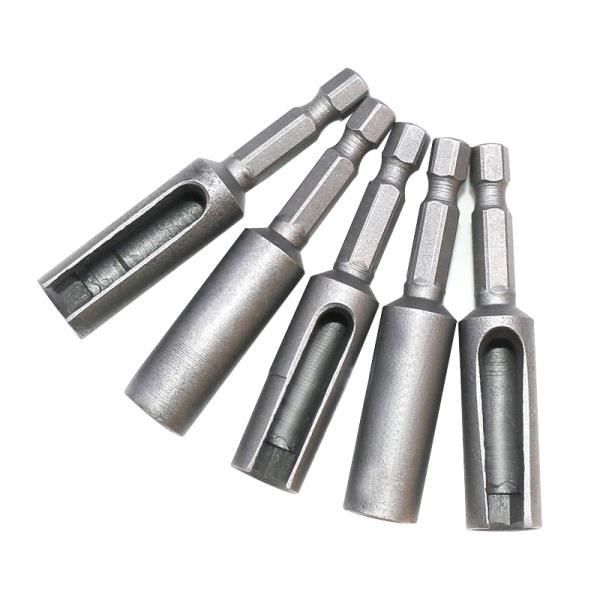 [오늘출발] 호환품 1/4 육각 슬롯 소켓 100mm 전기 스크루 드라이버 렌치 공압 퀵 어댑터를 심화 및 길게