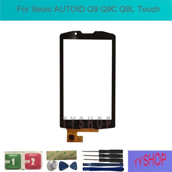 Seuic AUTOID Q9 Q9C Q9L 터치스크린 LCD 디스플레이 디지타이저 센서 교체 도구 없음