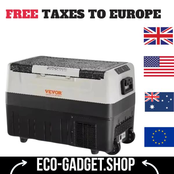 [오늘출발] [해외] 삼성 프린터VEVOR 차량용 미니 냉장고 냉동고 휴대용 컴프레서 쿨러 아이스 박스 캠핑 여행용 냉각 유지