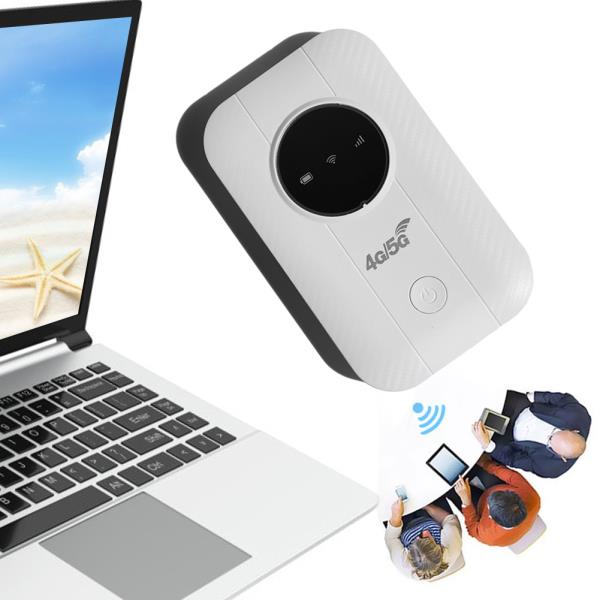 [오늘출발] 공유기 자동차 여행용 휴대용 와이파이 핫스팟 모바일 라우터 SIM 카드 슬롯 포함 4G LTE 최대 10 명의