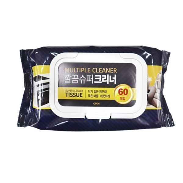 장원 깔끔슈퍼 60매 물티슈 가정용슈퍼클리너물티슈