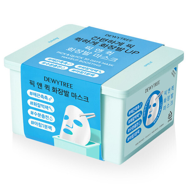 듀이트리 듀이트리 픽앤퀵 뽑아쓰는 마스크팩 화장발 30매 화잘먹 1일1팩 마스크
