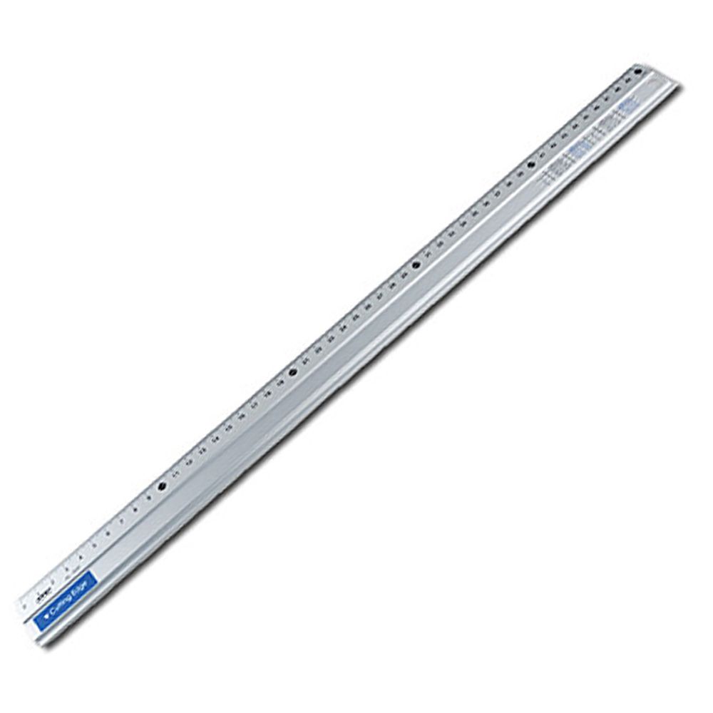 무료배송 문구사무용품 컷팅 엣지 알루미늄자 철자 눈금자 50CM 공구