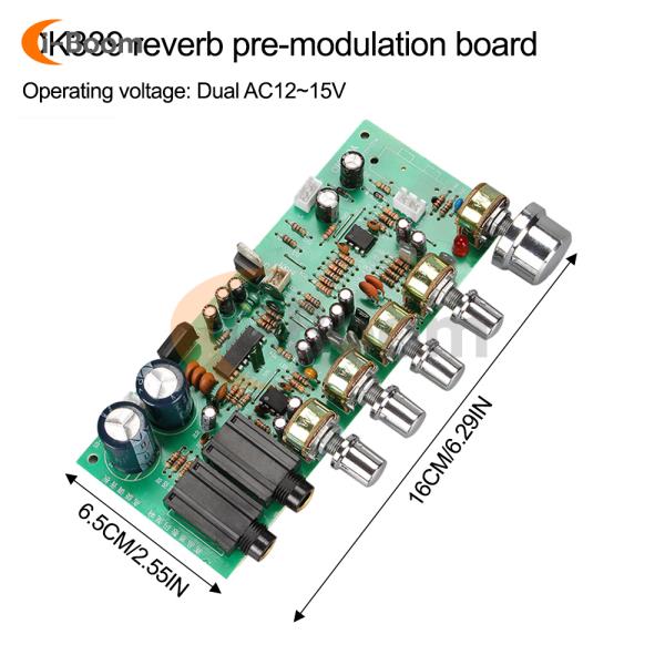 [오늘출발] 디코더 DAC 리버브 프리앰프 믹싱 보드 앰프 듀얼 마이크 입력 가라오케 모듈 연결 가능한 USB 블루투스