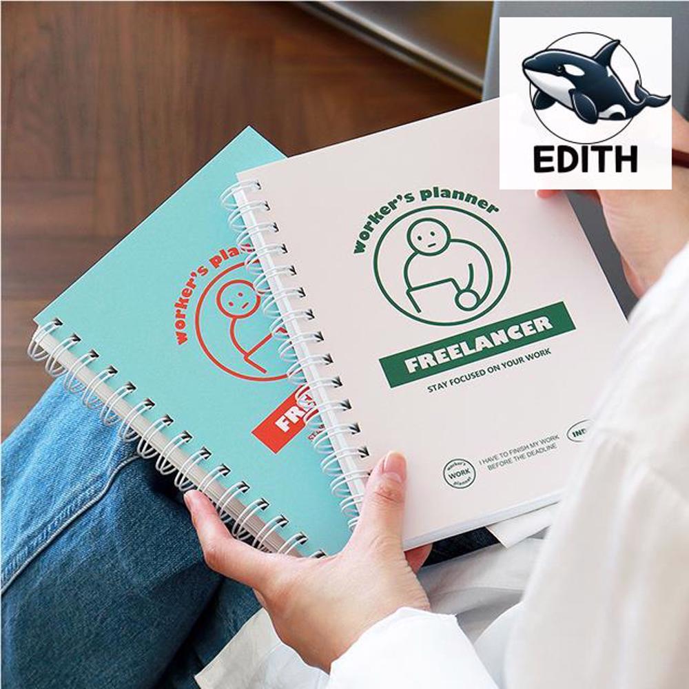 [오늘출발] 워커스 프리랜서 플래너 일하는 사람 만년형 회계프로그램 매출가계부 매출내역서 매입매출관리대장 간편