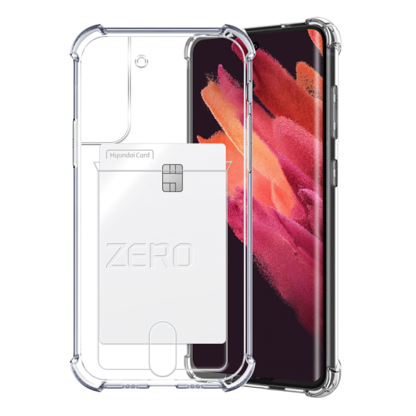 [오늘출발]노네임 1+1 갤럭시S23 울트라 플러스 S22 S21 S20 S10 S9 카드 지갑 투명 케이스 1+1 무료배송