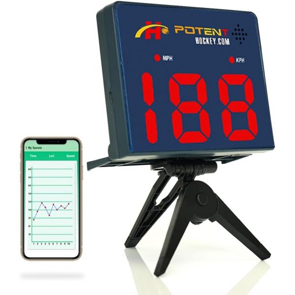 야구 레이더건 연습 실시간 고속 하키 훈련 장비 스피드 레이더 건 2.0 샷 볼 투구 속도를 즉각적이고 정확