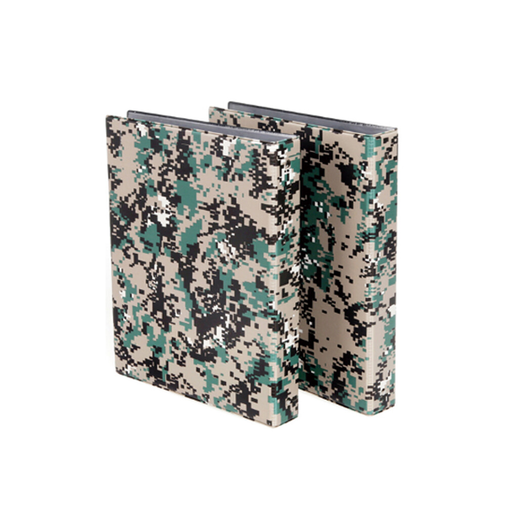 [오늘출발]사다리바인더 A4 바인더커버 문구사이트 밀리터리 화일철