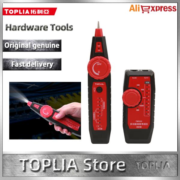 [오늘출발] TOPLIA Multifunction Line Finder TM620 Cable Finder RJ11 RJ45 Detection of Corresponding Lines Handh