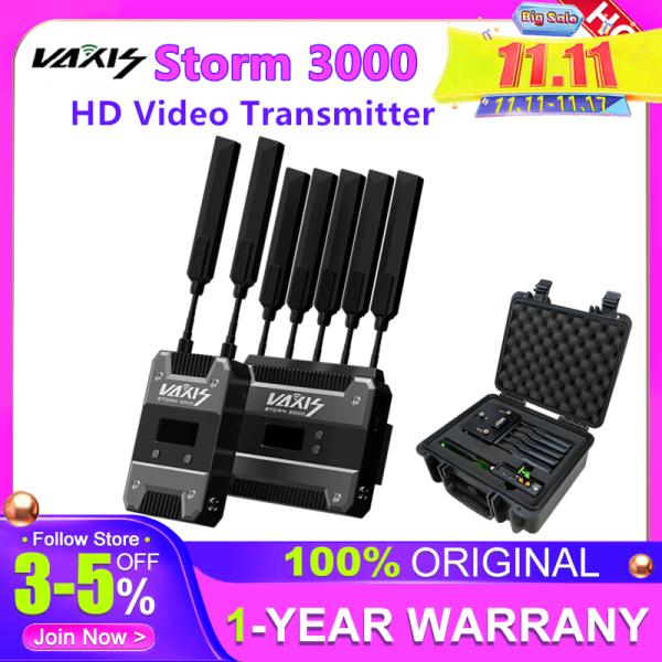[오늘출발] Vaxis Storm 3000 무선 HD 비디오 송신기 ARRI RED용 전문 변속기 리시버 시스템 3G SDI HDMI 호환