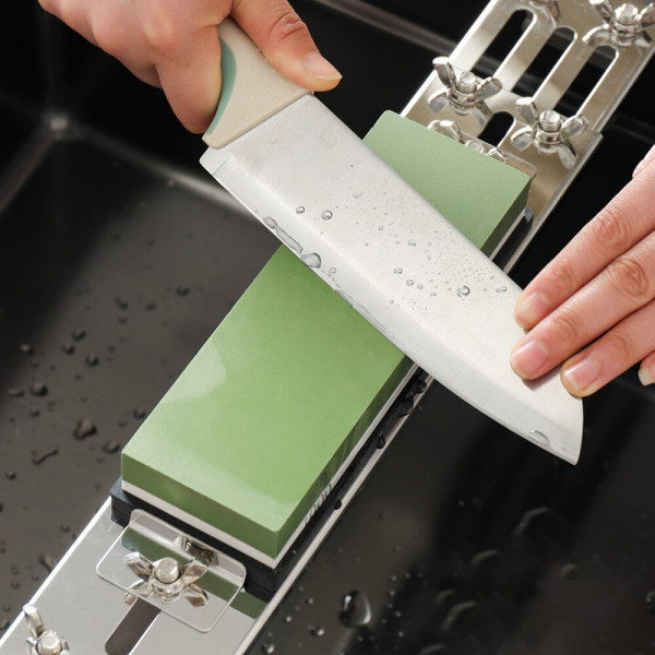 [오늘출발] 아띠꼴로 칼갈이 양면 마무리 숫돌 받침대 칼날 가이드 칼가는 연마 연삭 세라믹 회칼 천연 숯돌 세트 연마석 거치대