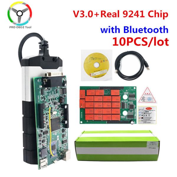 [오늘출발] TCS Multidiag 2021.11 Keygen V3.0 더블 그린 PCB V9.0 OBDII 코드 리더 트럭 진단 도구 Multidiag PRO 10