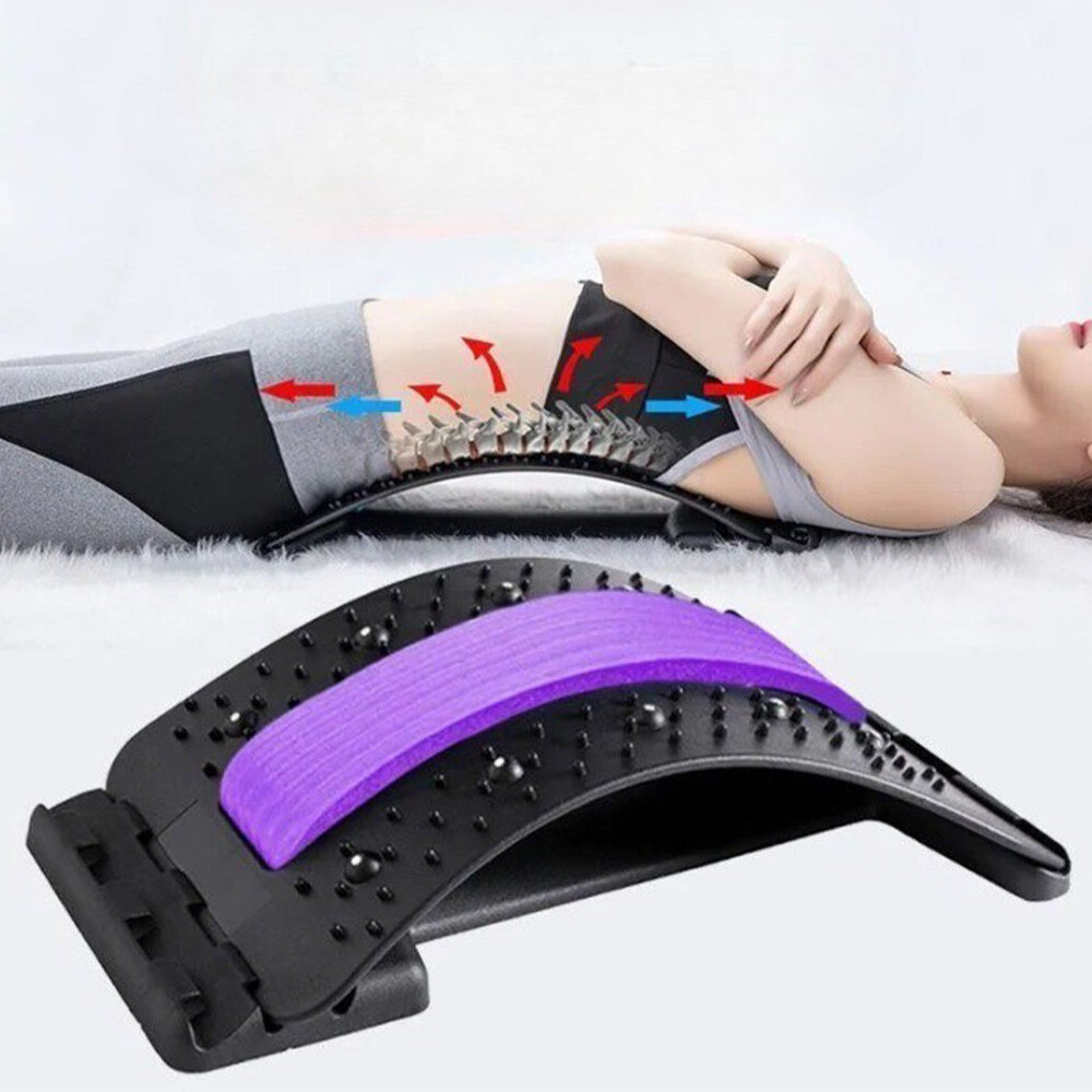 [오늘출발] 허리 펴주는 스트레칭기 일자 교정 펴는 기구 굽은 등 교정기 체형 견인기 스트레칭 펴기 척추 경추 늘리기