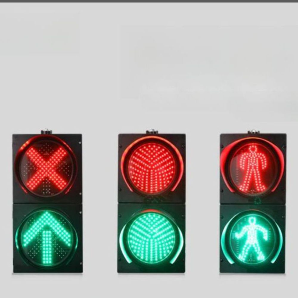 교통 신호등 경고등 장식 LED 조명 학원 면허 시험장