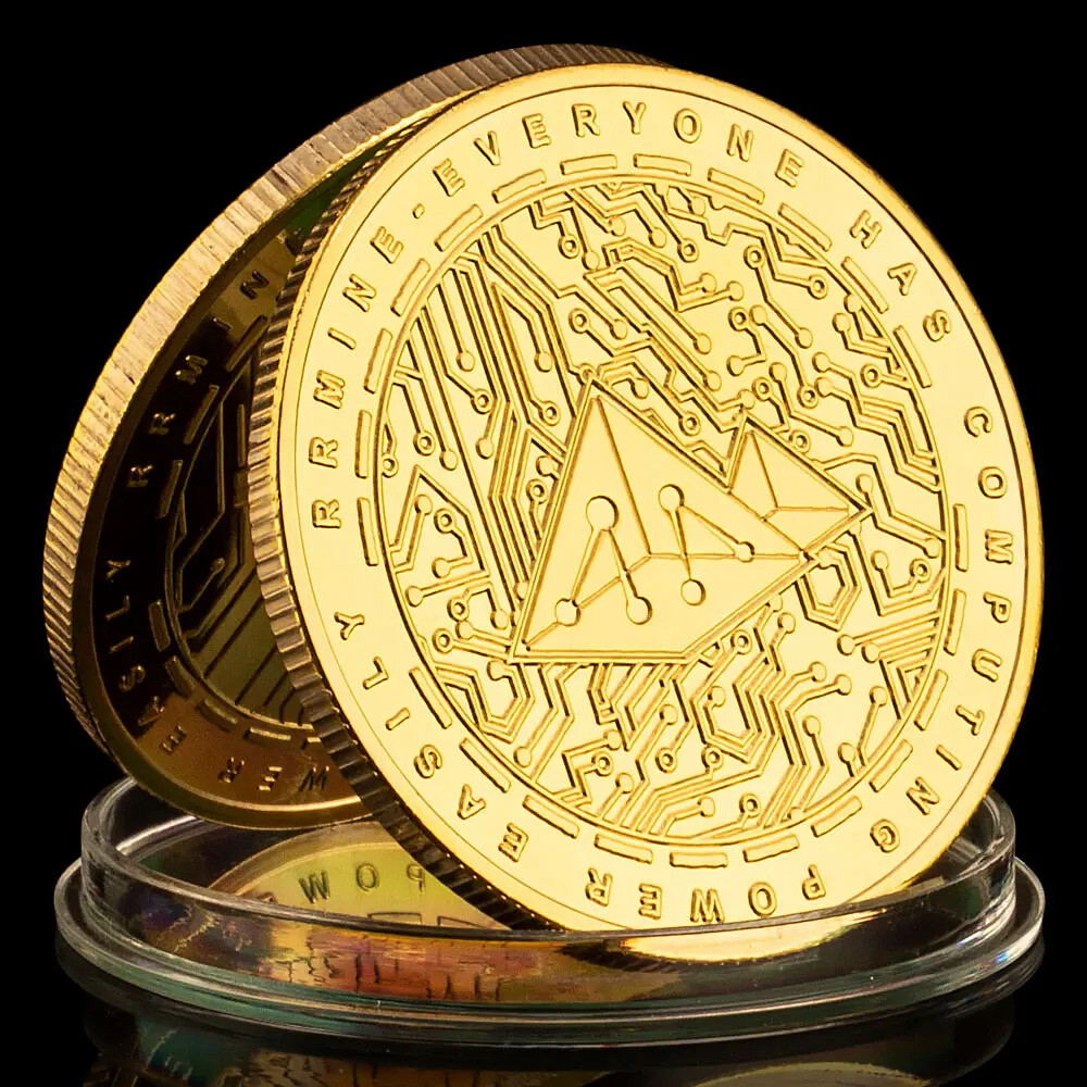 기념주화 코인  파일코인 디지털 통화 금도금 기념 물리적 암호화 암호화폐 소장용 훌륭한 선물