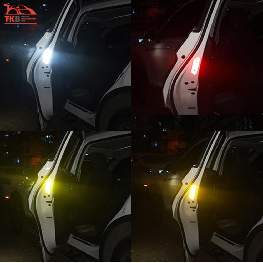 [오늘출발] 자동차 문 부착 반짝이는 야간 형광 차량스티커 자동차꾸미기 첫차선물 스티카