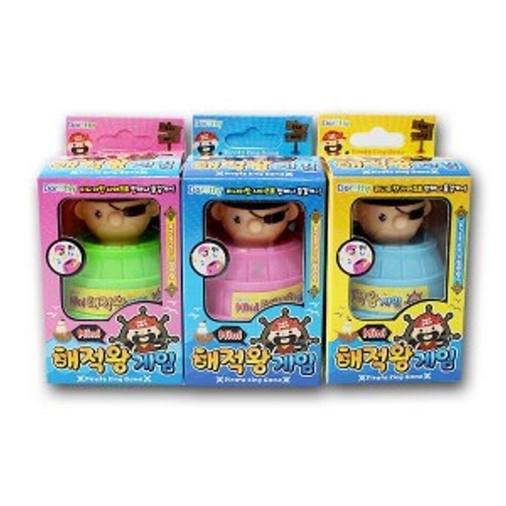 미니 보드게임 해적왕 장난감 복불복 확률 놀이/완구/악어게임/해적룰렛/룰렛/복불복게임/룰렛게임/해적