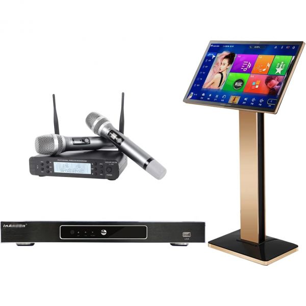 2020 뉴타입 어반드라마 KV619 노래방 플레이어 무선 마이크 탑재 22인치 정전식 터치스크린 무료 클라우드