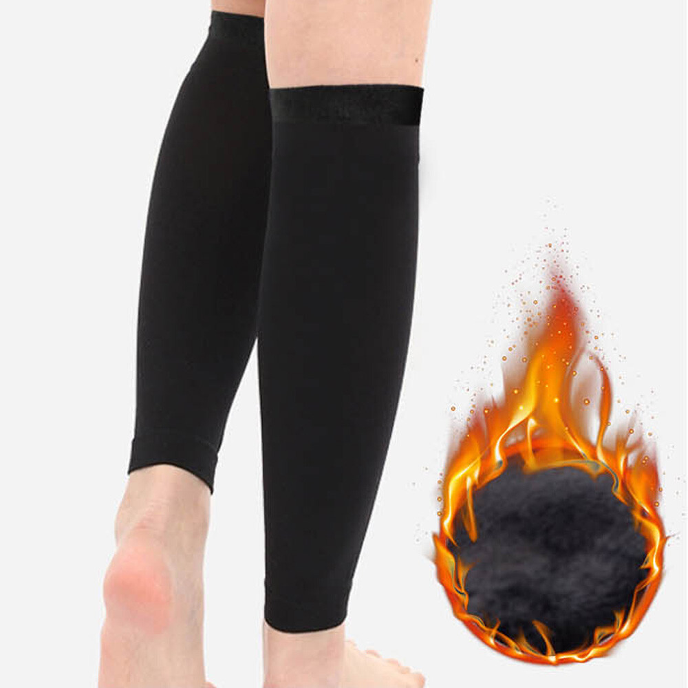 [오늘출발] (무료배송) 겨울 종아리 보호대 보온 뜨거운 다리 압박 슬리브/종아리보호