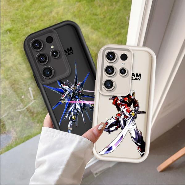 [오늘출발] G-GUNDAM 멋진 클래식 애니메이션 휴대폰 케이스 삼성 갤럭시 S24 울트라 플러스 FE 노트 5G 아이 사다리