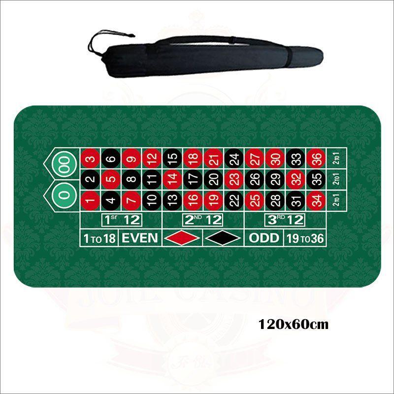 러시안룰렛 매트 술자리게임 데스크 턴테이블 고무 홀덤펍 아메리칸 스타일 1.2x0.6m 고무