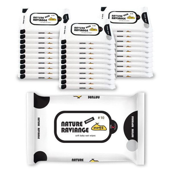 [오늘출발] 하비앙쥬 하이앙쥬 물티슈 휴대용 10매입 x 30개 안전한 물티슈 특별가+무료배송