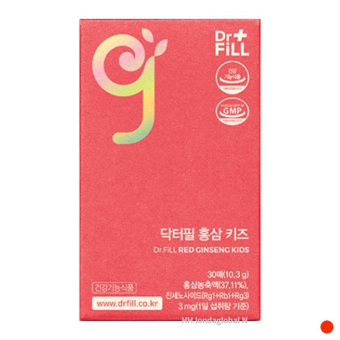 닥터필 닥터필 홍삼 키즈 6년근 농축액 녹여 먹는 필름 30매
