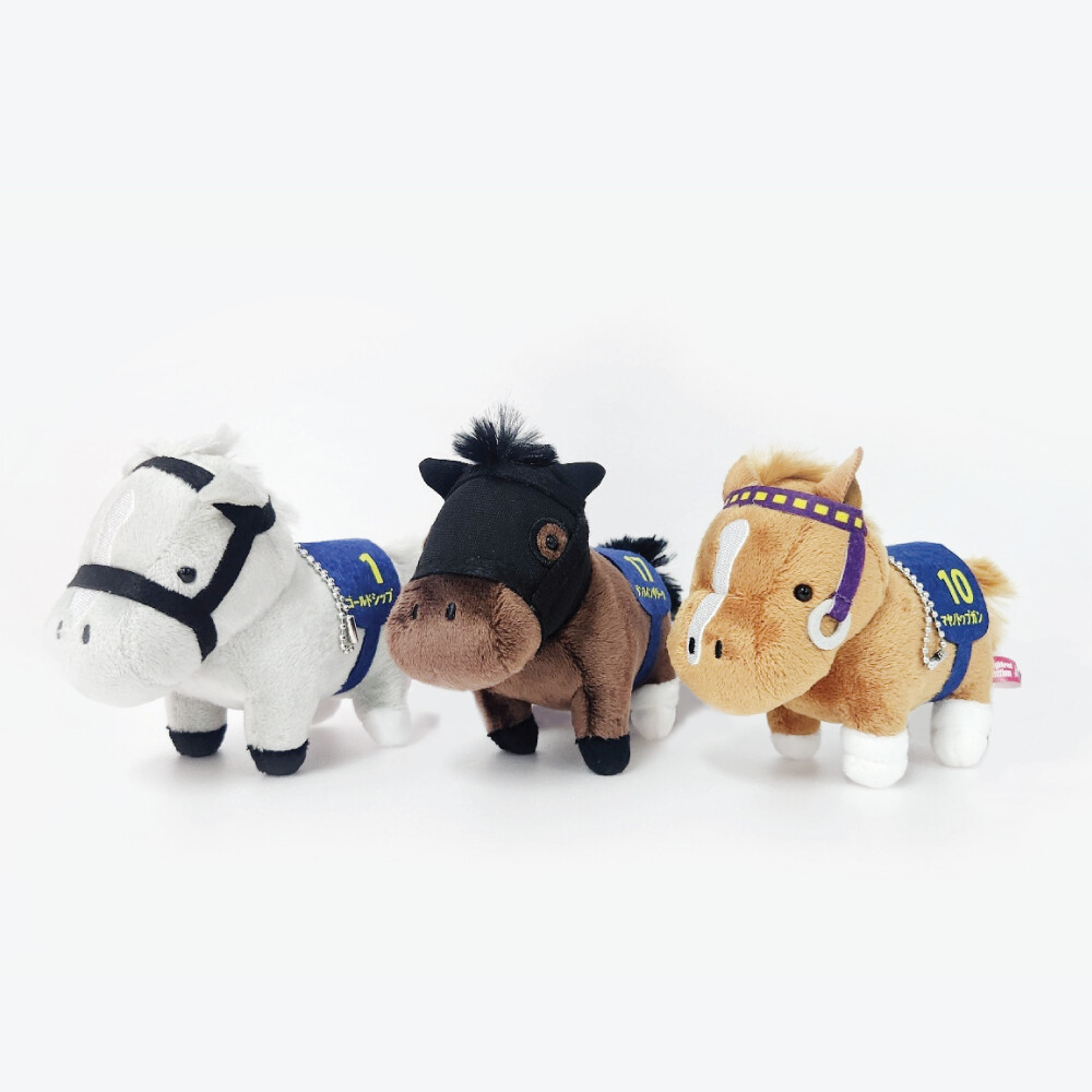 [오늘출발]서러브레드 경주마 스탠딩 키링 인형