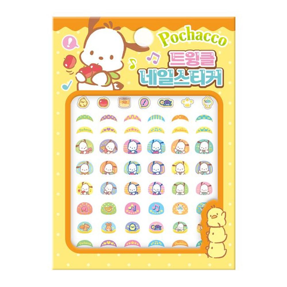 학산문화사 학산문화사 산리오캐릭터즈 포차코 트윙클 네일스티커