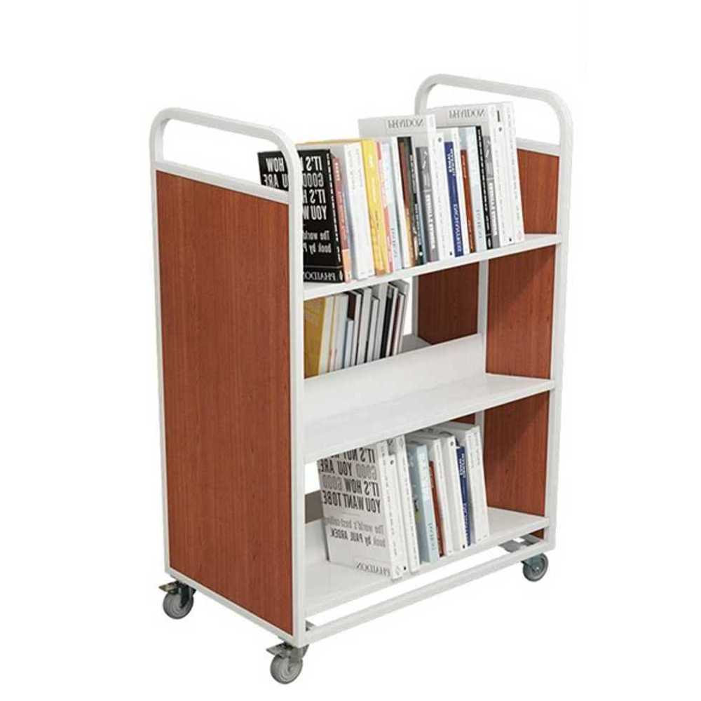 원목북카트 독서실 이동식 만화카페 학습지 책꽂이 서재