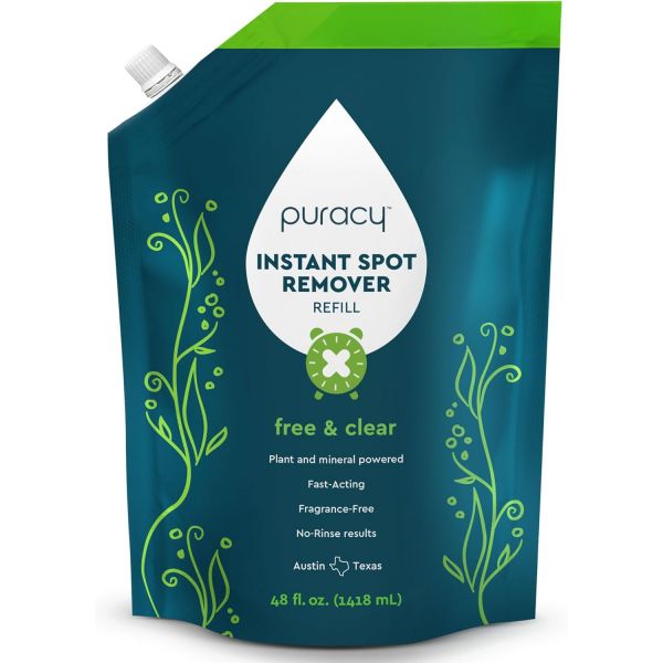 [오늘출발] 옷 얼룩 제거 확실한 김치 티셔트 의류 리필을 위한 퓨어시 즉석 제거기 세탁을 세탁소 카펫 무료 및 투명