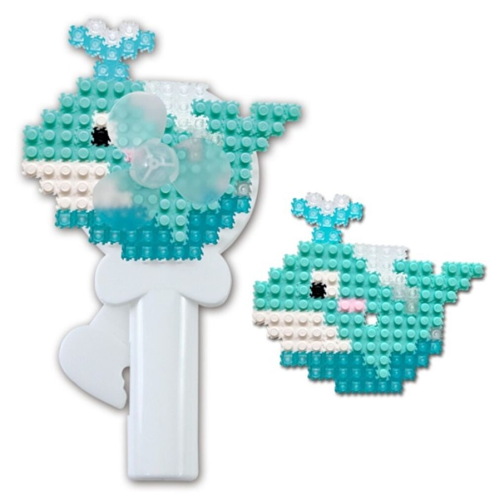 이지 툭툭블럭 손선풍기_고래/만들기/장난감/디/폼/블럭/레고/시티/마인/크래프트/넘버/블/럭스/나노/마블