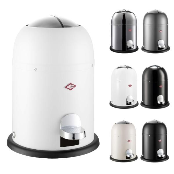 Wesco 웨스코 미니 마스터 6L 빈?페달 쓰레기통 슬롯 휴지통