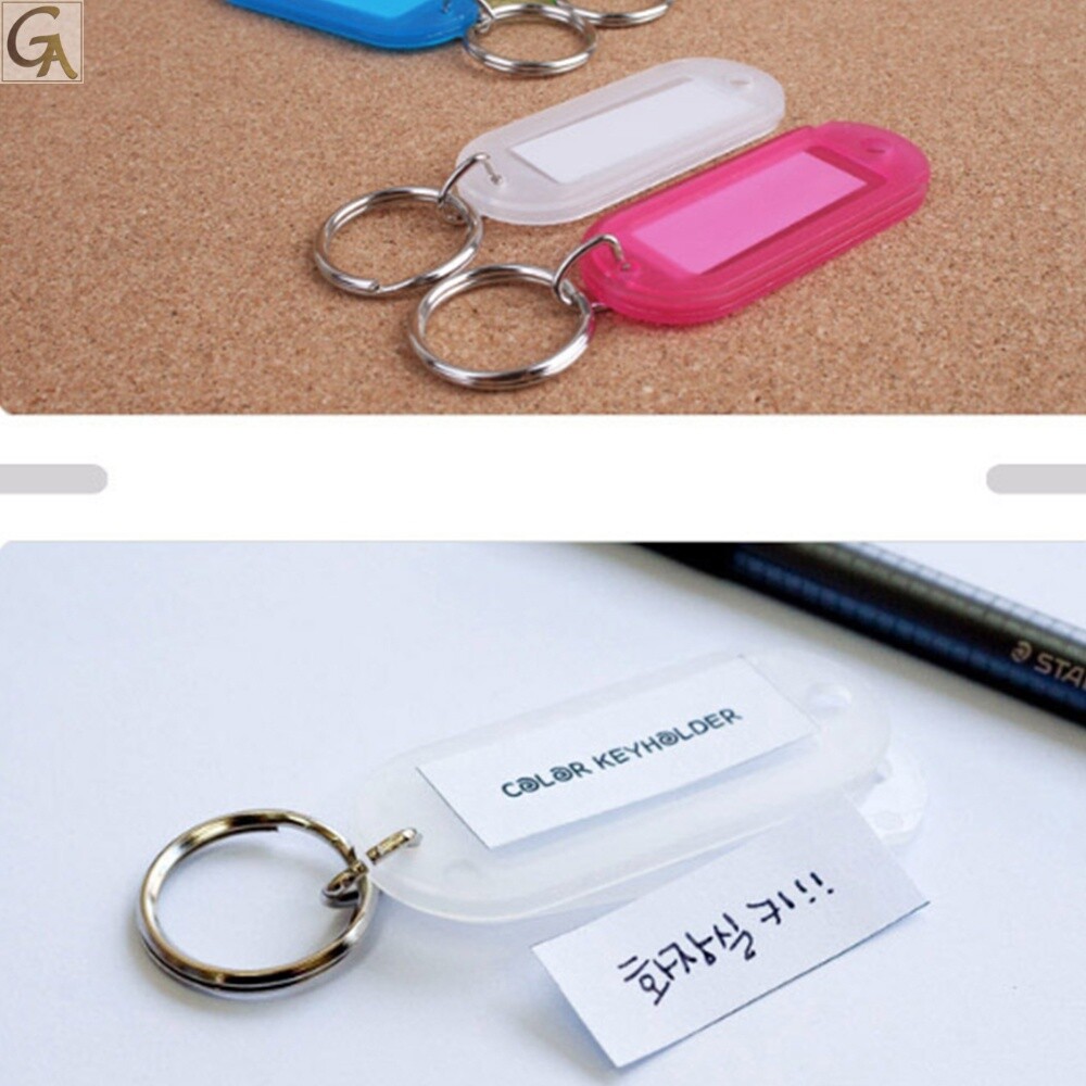 [오늘출발] 글자쓸수있는 열쇠고리 아이가방 전화번호 네임텍 아기가방 분실방지 네임택 키링 여행